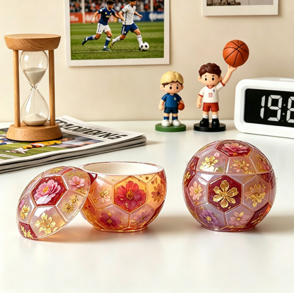 Soccer Ball Storage Jar Resin Mold