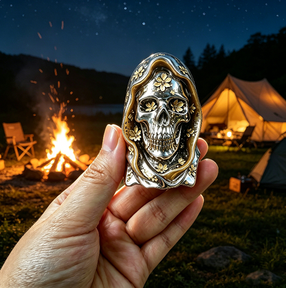 Dark Skull Figurine Resin Mold