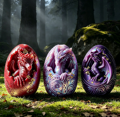 Dragon Egg Figurine Resin Mold
