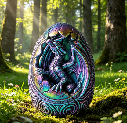 Dragon Egg Figurine Resin Mold