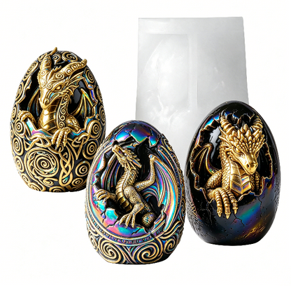 Dragon Egg Figurine Resin Mold