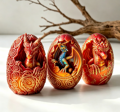 Dragon Egg Figurine Resin Mold
