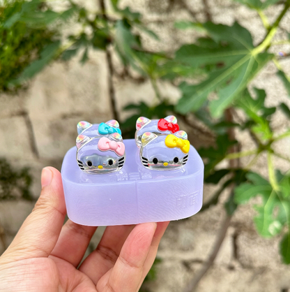 Handmade Cute Kawaii Cat Ornament Resin Mold