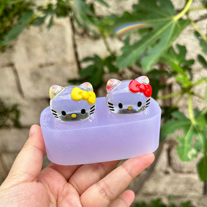 Handmade Cute Kawaii Cat Ornament Resin Mold