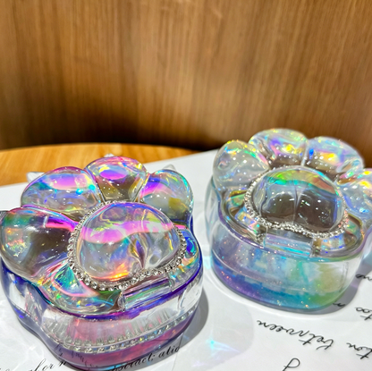 Handmade Puffy Cute Tiger Paw Flip-Top Storage Box Resin Mold