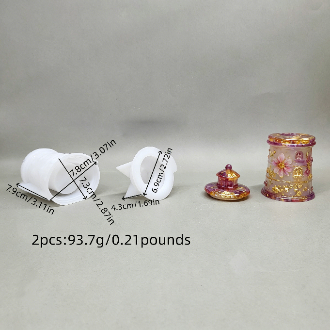 Lighthouse Storage Jars Resin Mold
