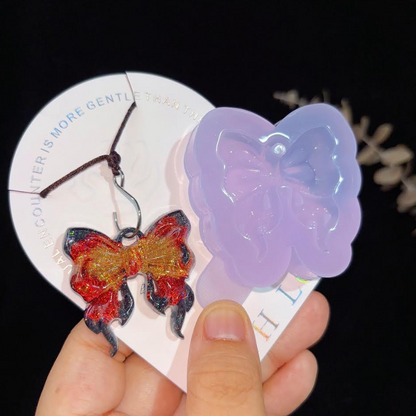 Handmade Elegant Bow Decoration Resin Mold