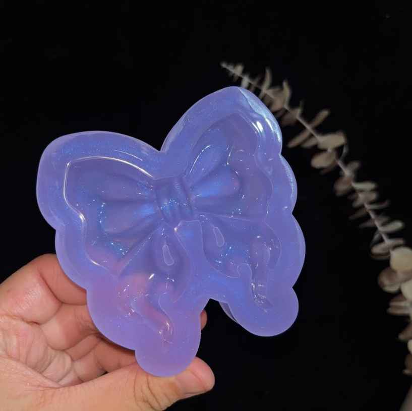 Handmade Elegant Bow Decoration Resin Mold