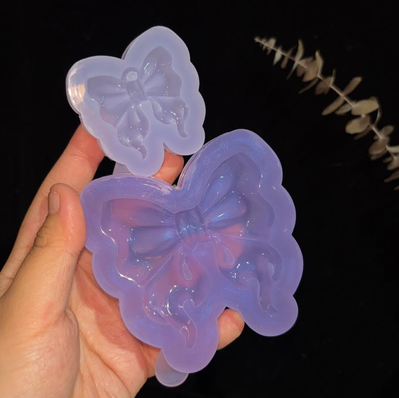 Handmade Elegant Bow Decoration Resin Mold