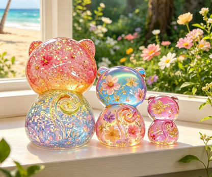 Handmade Cute Cat Back View Ornament Resin Mold