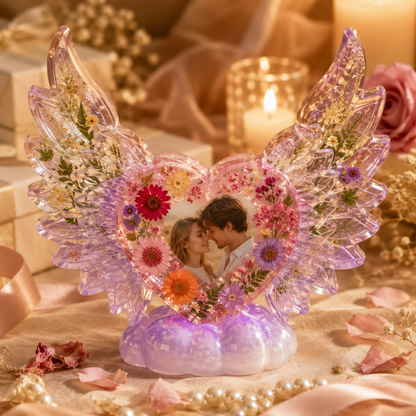 Heart Wings & Star Moon Frame Resin Mold