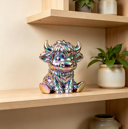 Highland Cow Shape Home Decor Ornament Resin Mold