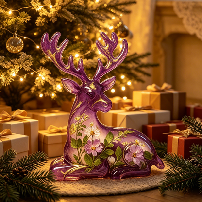 2-in-1 Deer Figurine Resin Mold