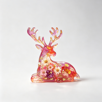 2-in-1 Deer Figurine Resin Mold