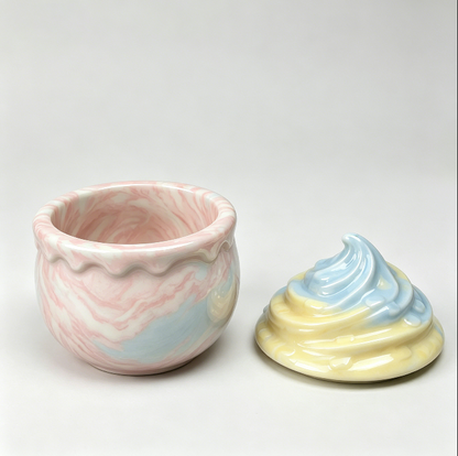 Ice Cream-Shaped Storage Jar Resin Mold