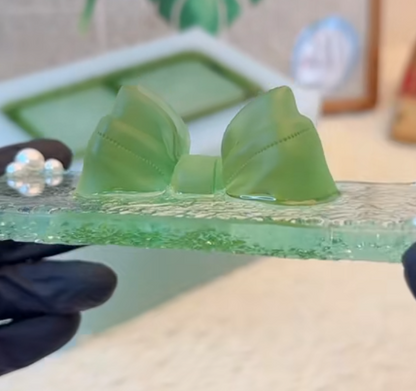 Handmade Matte Bow Resin Mold