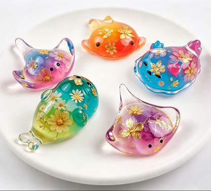 Cute Seal Manta Ray Sea Slug Decorative Resin Mold
