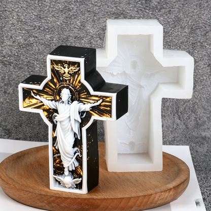 Sacred Cross Ornament Resin Mold