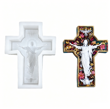 Sacred Cross Ornament Resin Mold