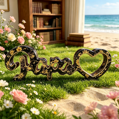 Papa Letter Ornament Resin Mold