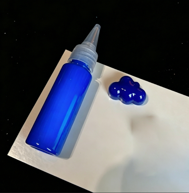 3-Color Resin Pigment Set – 30ml Each (White, Red & Blue)