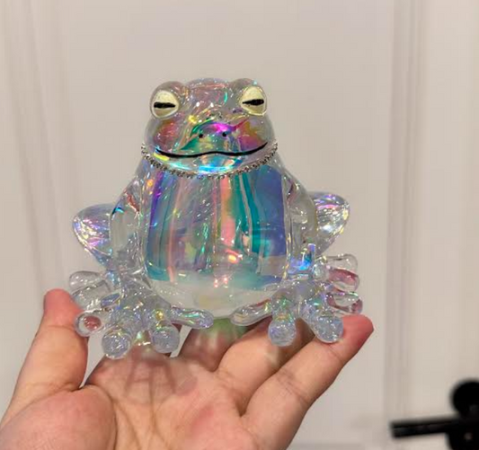 Handmade Chubby Frog Figurine Resin Mold