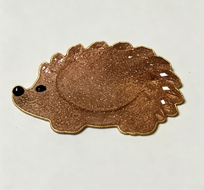 Handmade Diamond Hedgehog Coaster Resin Mold