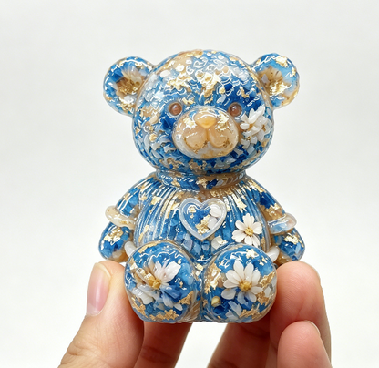 Heart Bear Figurine Resin Mold