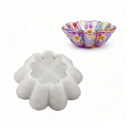 Waffle Bowl Tray Resin Mold