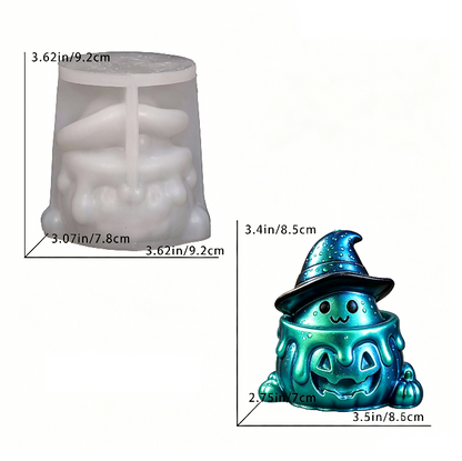 Cute Pumpkin Ornament Resin Mold