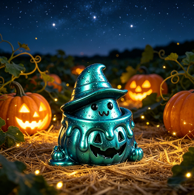 Cute Pumpkin Ornament Resin Mold
