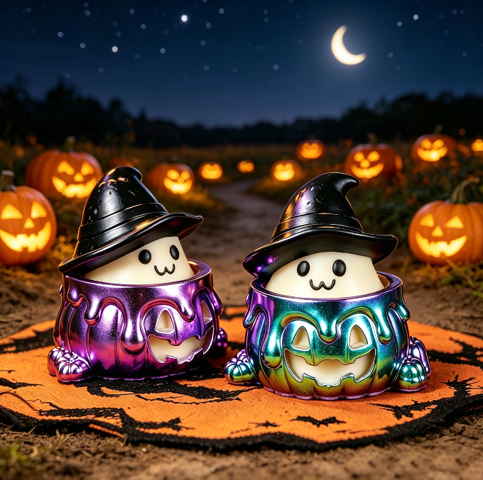 Cute Pumpkin Ornament Resin Mold