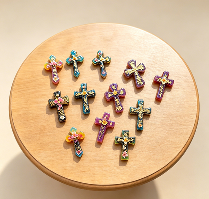 Cross Jewelry Pendant Resin Mold