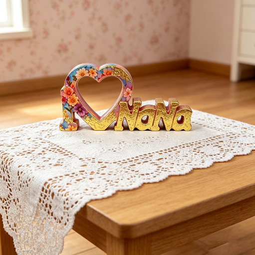 I LOVE NaNa & I LOVE PaPa Resin Mold
