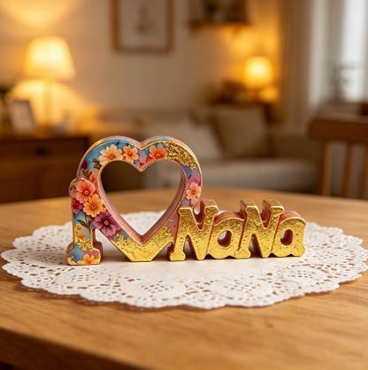 I LOVE NaNa & I LOVE PaPa Resin Mold