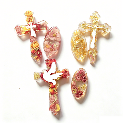 Cross Figurine Resin Mold