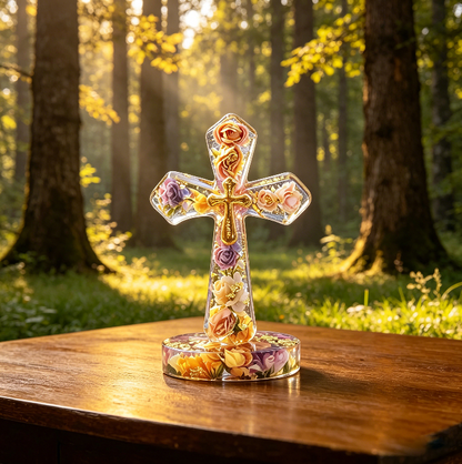 Cross Figurine Resin Mold