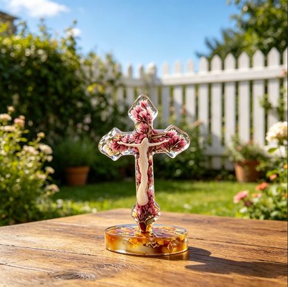 Cross Figurine Resin Mold