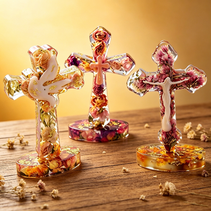 Cross Figurine Resin Mold