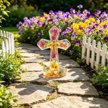Cross Ornament Resin Mold