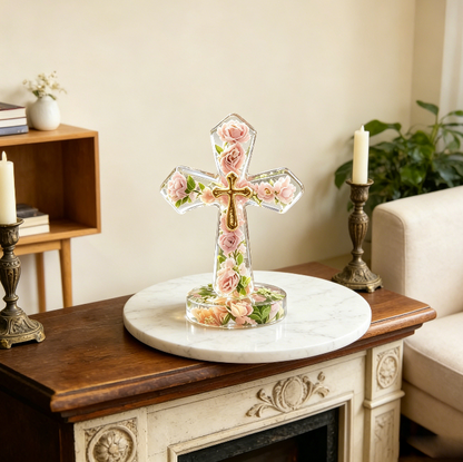 Cross Ornament Resin Mold