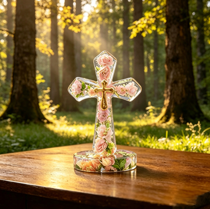 Cross Ornament Resin Mold