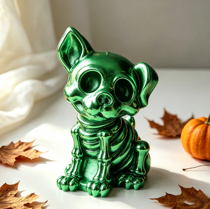 Skull Kitten& Puppy Figurines Resin Molds