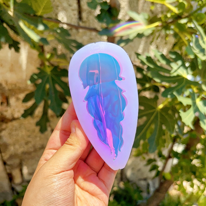 Handmade Jellyfish Ornament Resin Mold