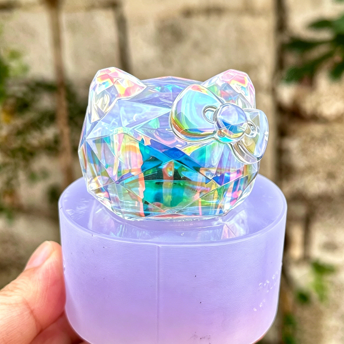 Handmade Cute Kawaii Cat Ornament Resin Mold