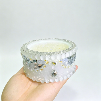 Handmade Diamond Carousel Music Box Resin Mold Set【Purchase includes mold only, accessories are not included.】