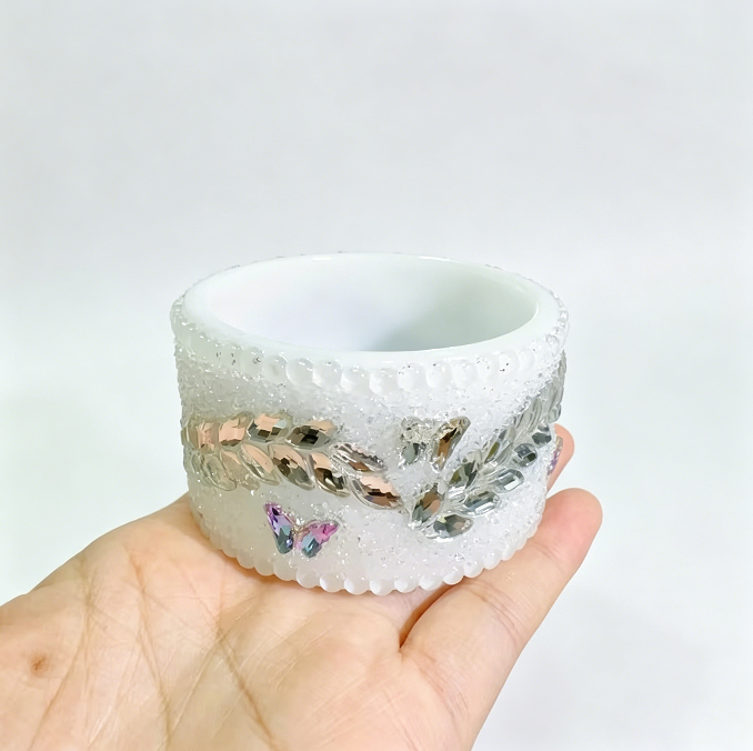 Handmade Diamond Carousel Music Box Resin Mold Set【Purchase includes mold only, accessories are not included.】