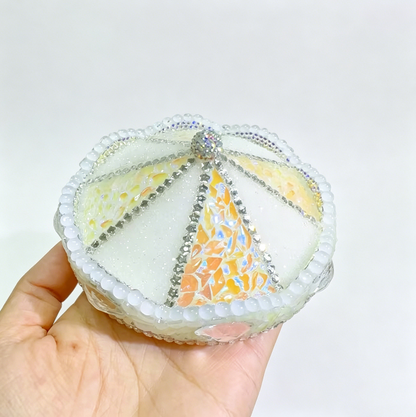 Handmade Diamond Carousel Music Box Resin Mold Set【Purchase includes mold only, accessories are not included.】