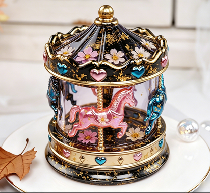 Carousel Storage Box Resin Mold