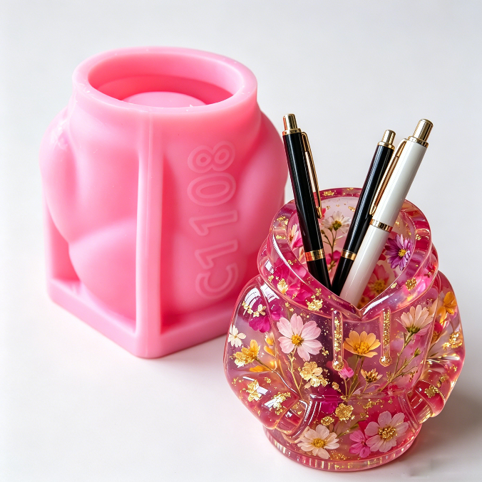 Hoodie &Cotton Jacket Pencil Holder Storage Resin Mold